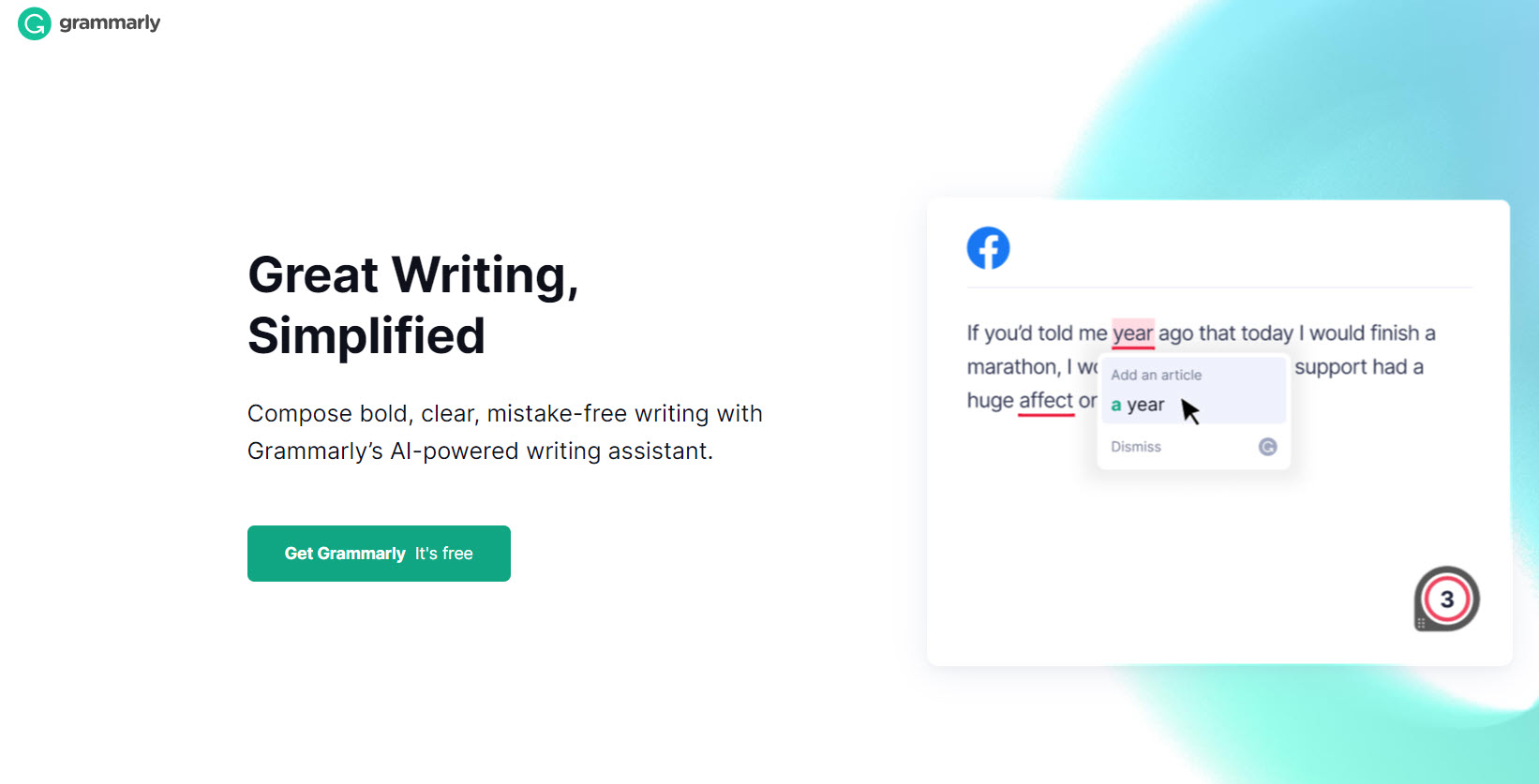 grammarly for content writing